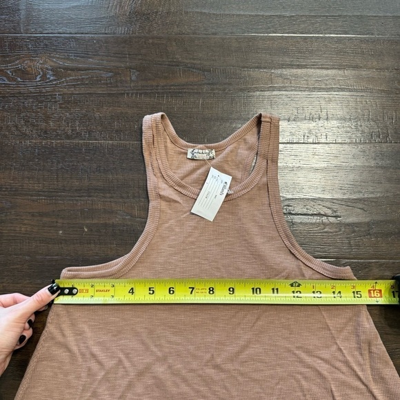 Free People Racerback Ribbed Sleeveless Tank Top Size XS Women - Picture 9 of 10